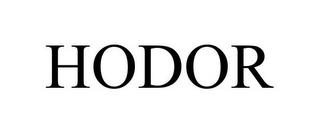 HODOR trademark