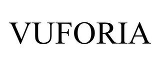 VUFORIA trademark