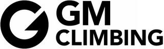 G GM CLIMBING trademark