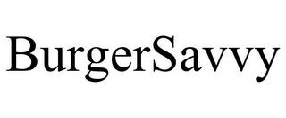 BURGERSAVVY trademark