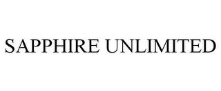 SAPPHIRE UNLIMITED trademark