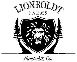 LIONBOLDT FARMS HUMBOLDT, CA. trademark