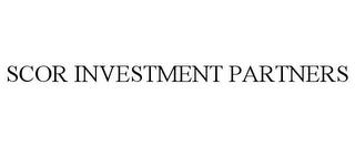 SCOR INVESTMENT PARTNERS trademark