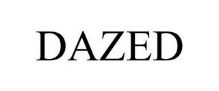 DAZED trademark