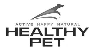 HEALTHY PET ACTIVE HAPPY NATURAL trademark