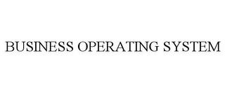 BUSINESS OPERATING SYSTEM trademark