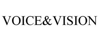 VOICE&VISION trademark