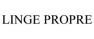 LINGE PROPRE trademark