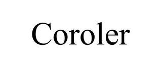 COROLER trademark