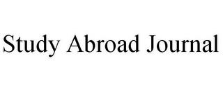 STUDY ABROAD JOURNAL trademark