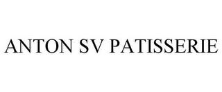 ANTON SV PATISSERIE trademark