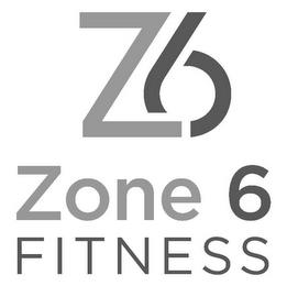 Z6 ZONE 6 FITNESS trademark