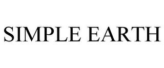 SIMPLE EARTH trademark