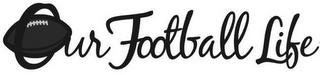 OUR FOOTBALL LIFE trademark