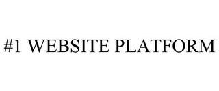 #1 WEBSITE PLATFORM trademark