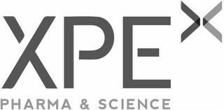 XPE X PHARMA & SCIENCE trademark