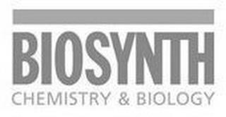 BIOSYNTH CHEMISTRY & BIOLOGY trademark