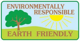 ENVIRONMENTALLY RESPONSIBLE EARTH FRIENDLY trademark