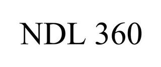 NDL 360 trademark