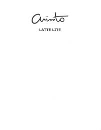 ARISSTO LATTE LITE trademark