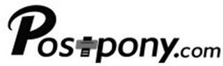 POSTPONY.COM trademark