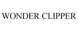 WONDER CLIPPER trademark