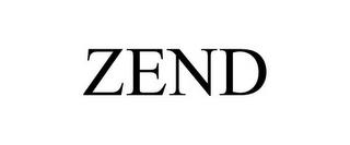 ZEND trademark