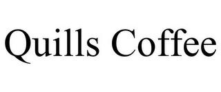 QUILLS COFFEE trademark