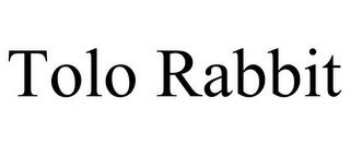 TOLO RABBIT trademark