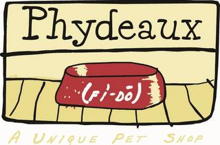 PHYDEAUX (FI-DO) A UNIQUE PET SHOP trademark