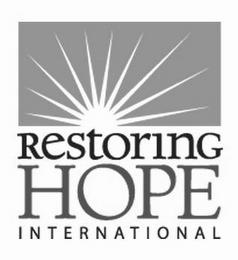 RESTORING HOPE INTERNATIONAL trademark