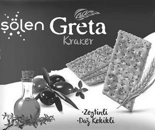 SÖLEN GRETA KRAKER ZEYTINLI DAG KEKIKLI trademark