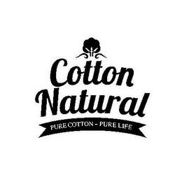 COTTON NATURAL PURE COTTON PURE LIFE trademark