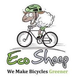 ECO SHEEP WE MAKE BICYCLES GREENER trademark