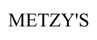 METZY'S trademark