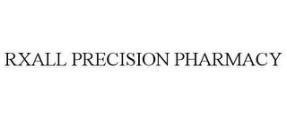 RXALL PRECISION PHARMACY trademark