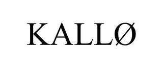 KALLØ trademark