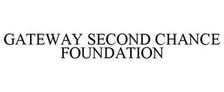 GATEWAY SECOND CHANCE FOUNDATION trademark