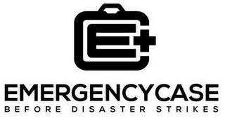 E C EMERGENCY CASE BEFORE DISASTER STRIKES trademark