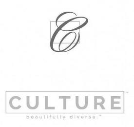 C CULTURE BEAUTIFULLY DIVERSE. trademark