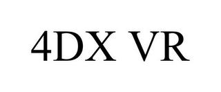 4DX VR trademark