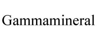 GAMMAMINERAL trademark