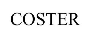 COSTER trademark