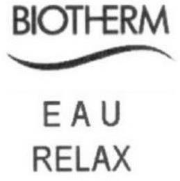 BIOTHERM EAU RELAX trademark