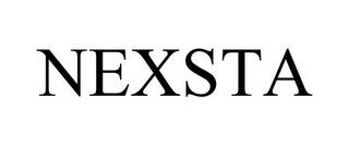 NEXSTA trademark