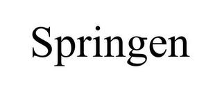 SPRINGEN trademark