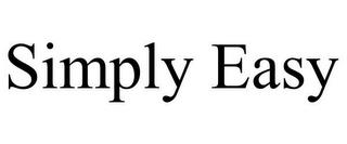 SIMPLY EASY trademark