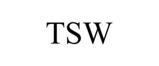 TSW trademark