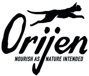 ORIJEN NOURISH AS NATURE INTENDED trademark