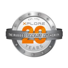 EST. 1996 XPLORE THE RUGGED TABLET AUTHORITY 20 YEARS trademark